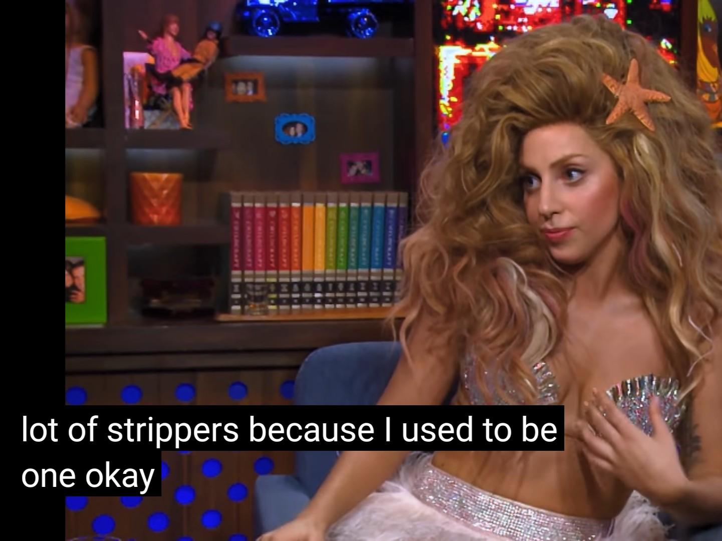 Gaga spreekt over haar werk als stripper